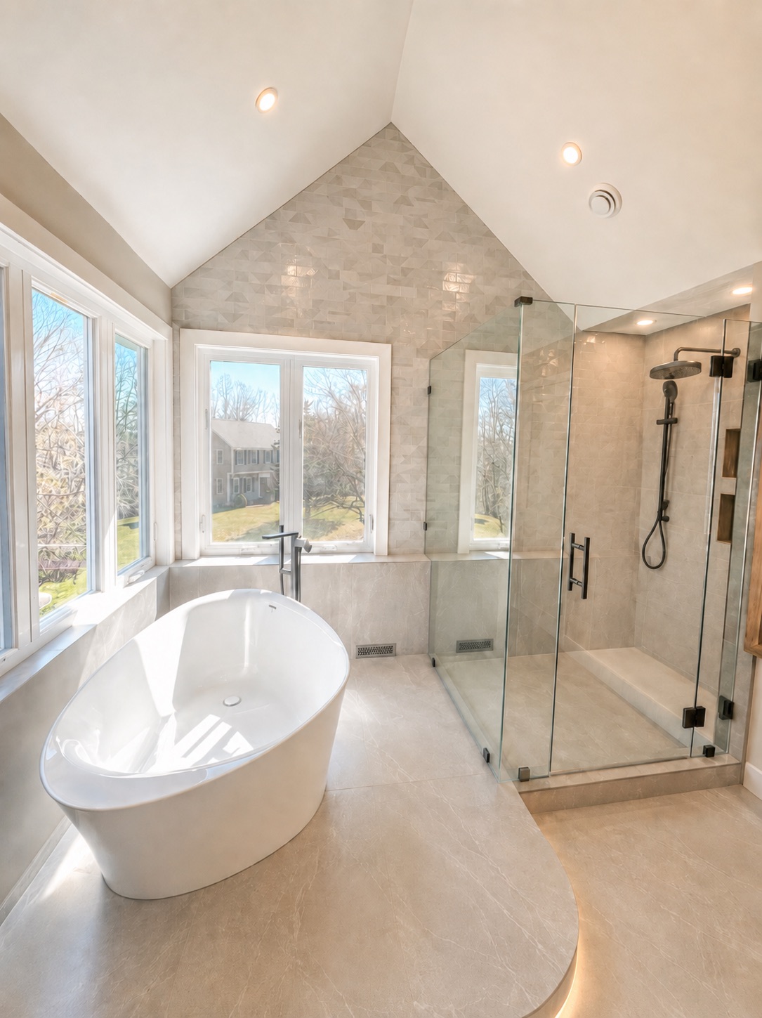 After bathroom remodel