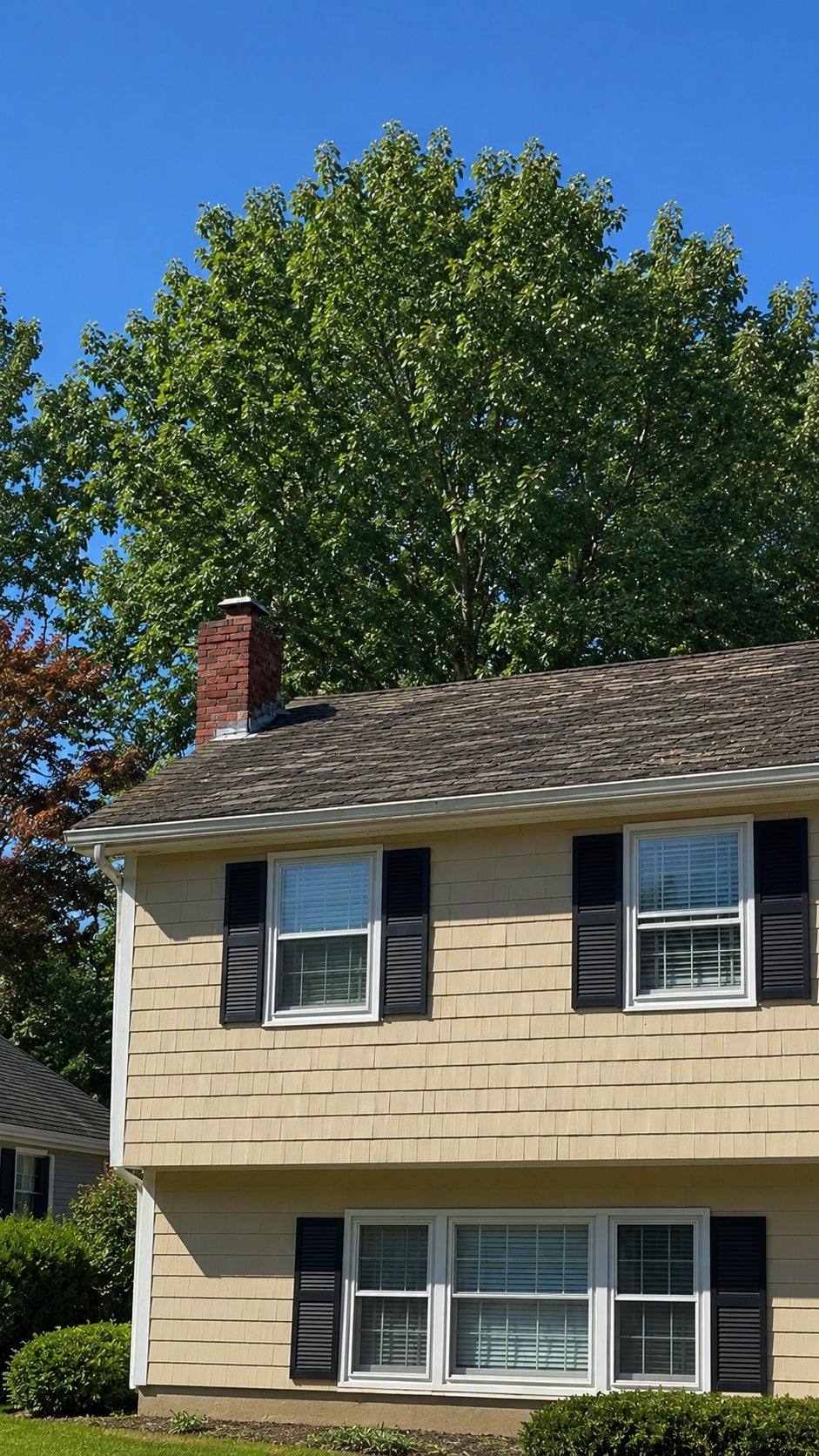 Before roof replacement